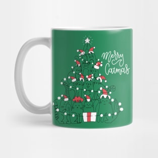 Meowy Christmas Mug